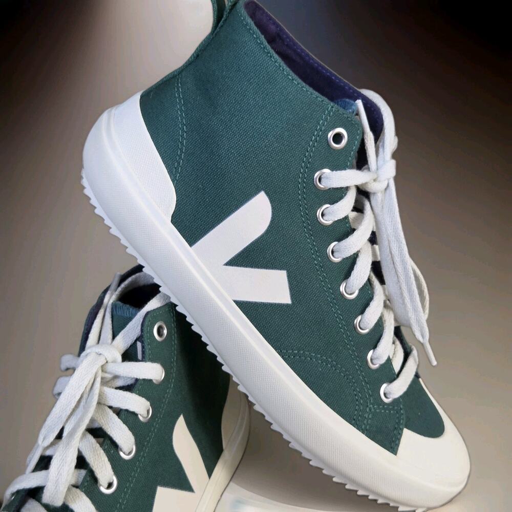 VEJA Nova Hi Top Sneakers Green Women EU 39/ US 8